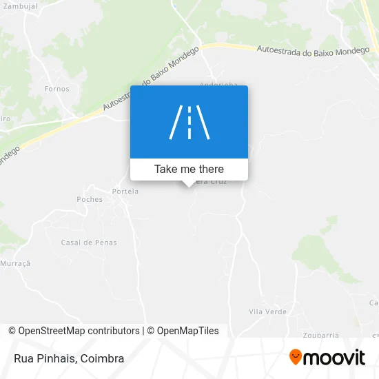 Rua Pinhais map