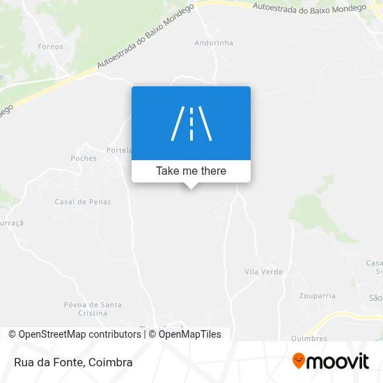Rua da Fonte map