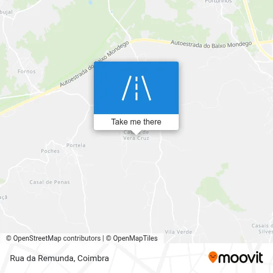 Rua da Remunda map