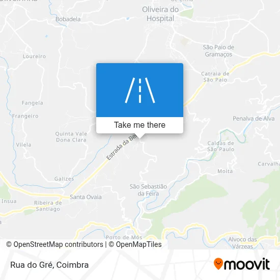 Rua do Gré map