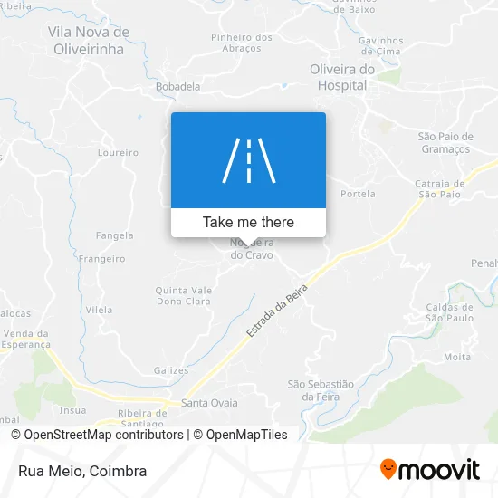 Rua Meio map