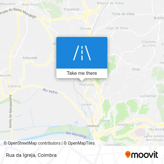Rua da Igreja map
