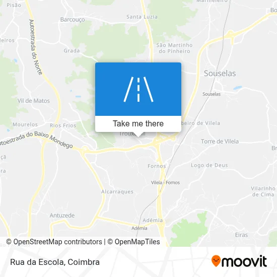 Rua da Escola map