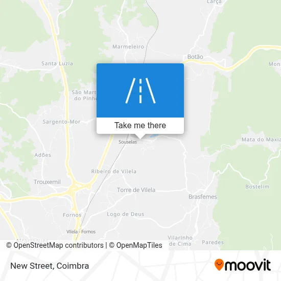 Rua Nova map
