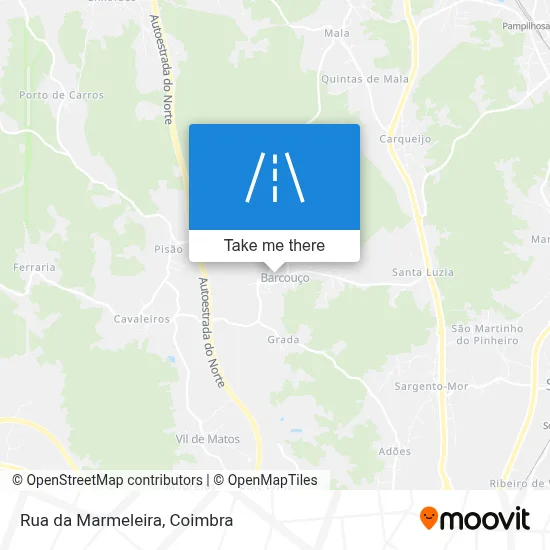 Rua da Marmeleira map
