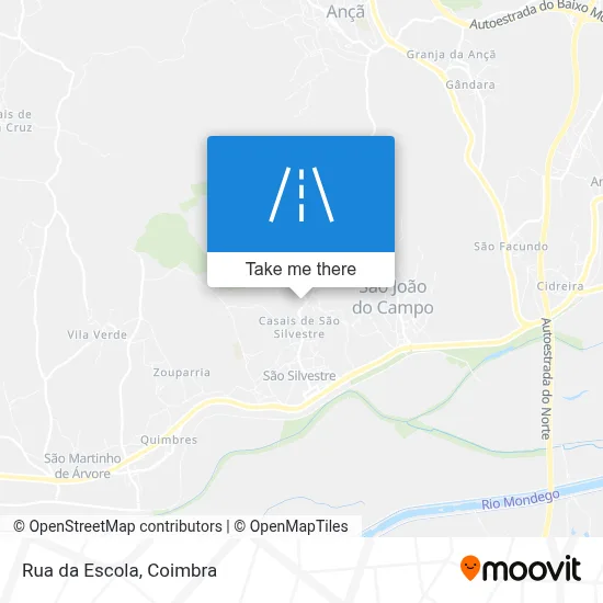 Rua da Escola map