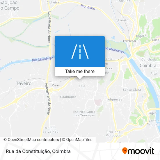 Rua da Constituição map