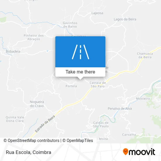 Rua Escola map