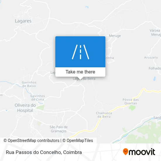 Rua Passos do Concelho map