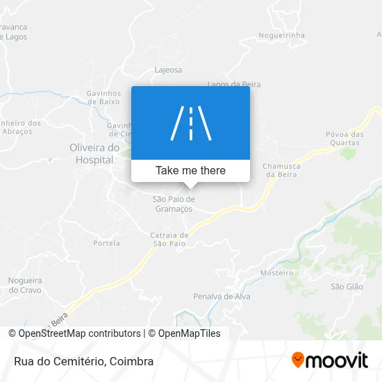 Rua do Cemitério map