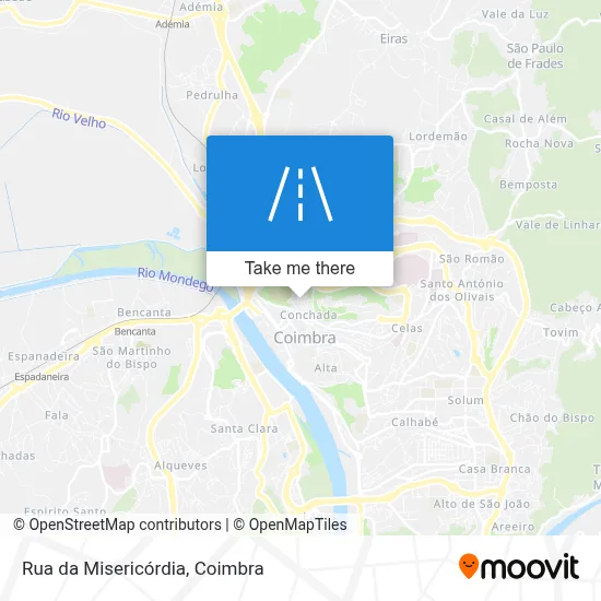 Rua da Misericórdia map