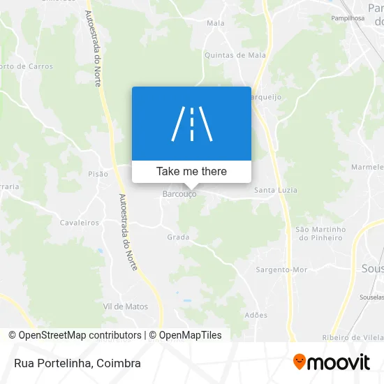 Rua Portelinha map