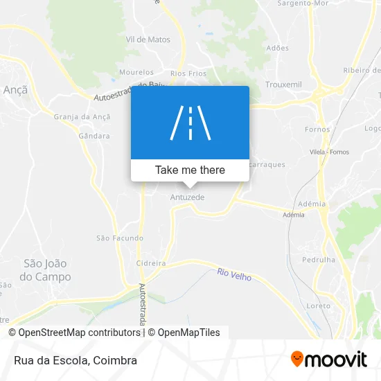 Rua da Escola map