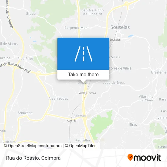 Rua do Rossio map