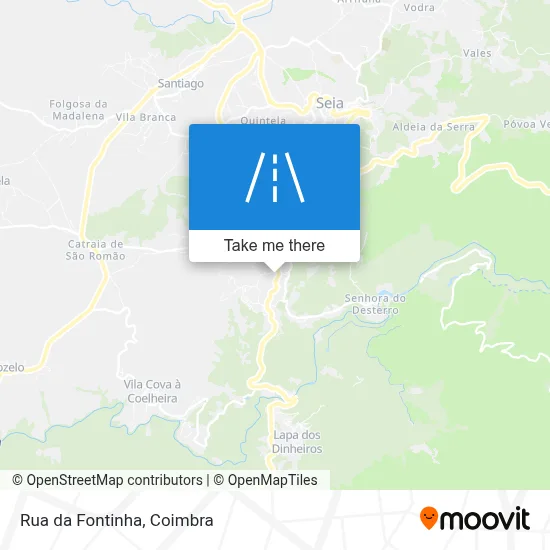 Rua da Fontinha map