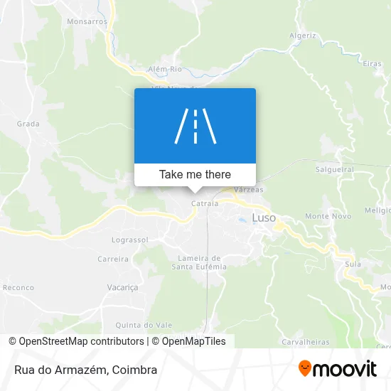 Rua do Armazém map