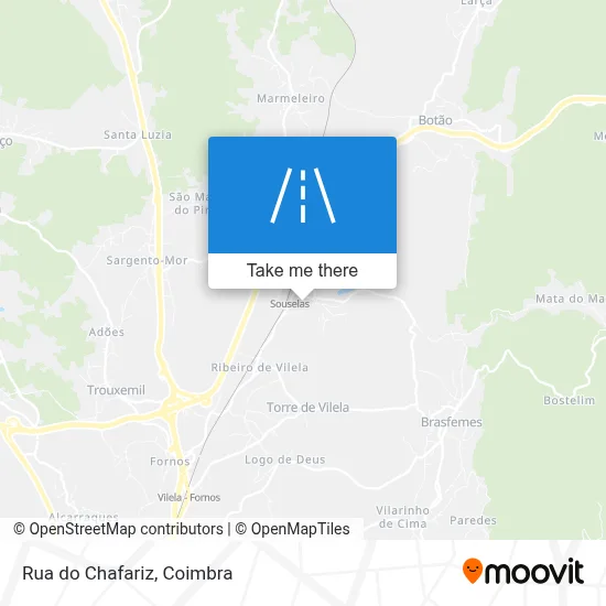 Rua do Chafariz map