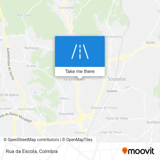 Rua da Escola map