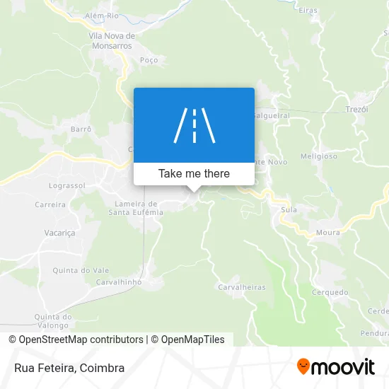 Rua Feteira map