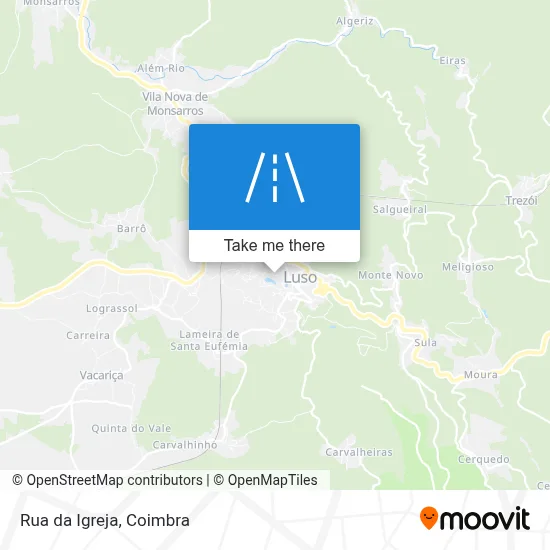 Rua da Igreja map