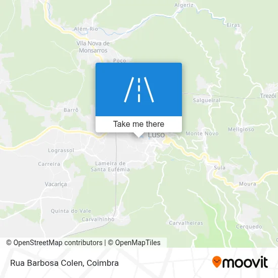 Rua Barbosa Colen map