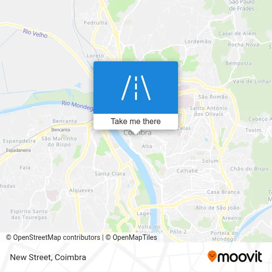 Rua Nova map