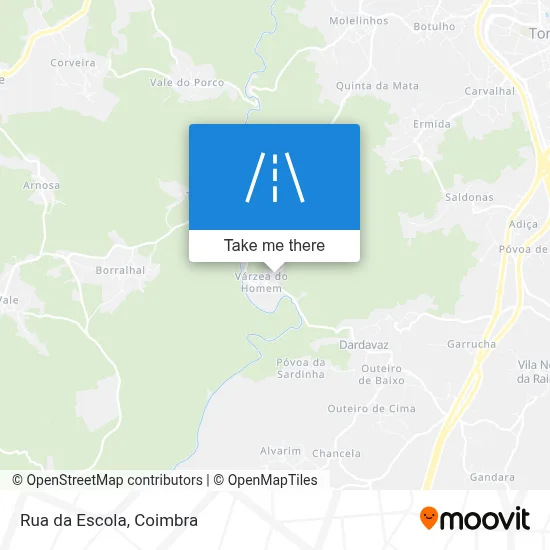 Rua da Escola map