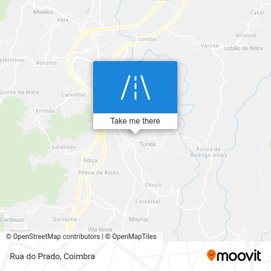 Rua do Prado map