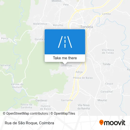 Rua de São Roque map