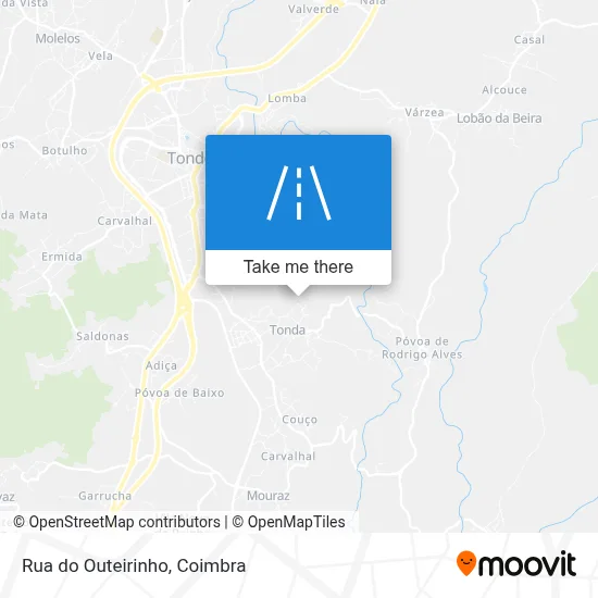 Rua do Outeirinho map