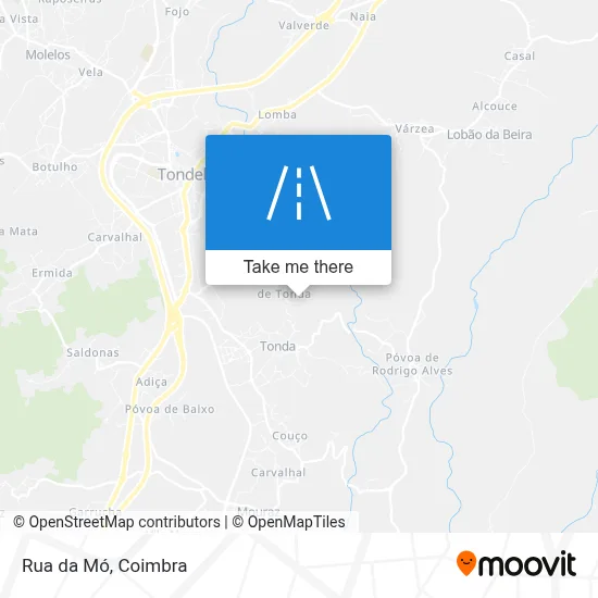 Rua da Mó map