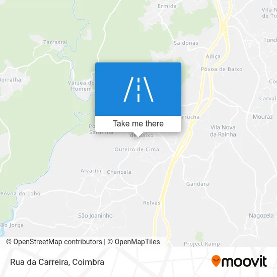 Rua da Carreira map