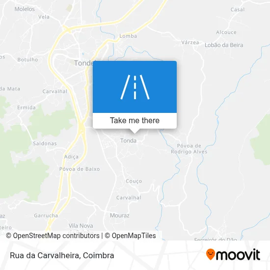 Rua da Carvalheira map