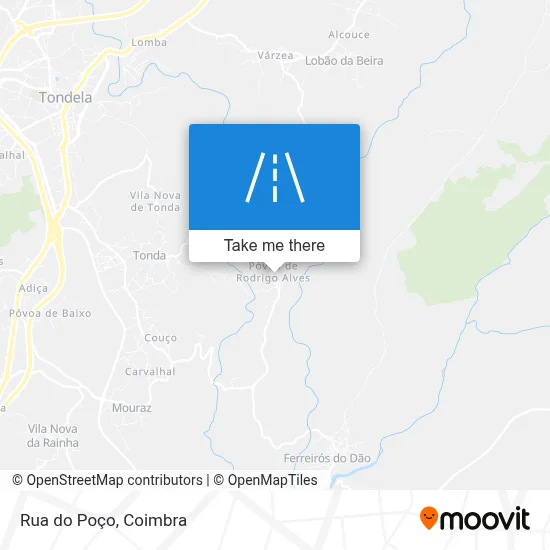 Rua do Poço map