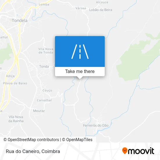 Rua do Caneiro map