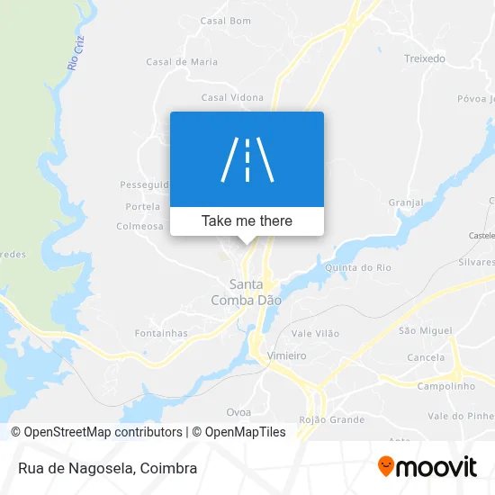 Rua de Nagosela map