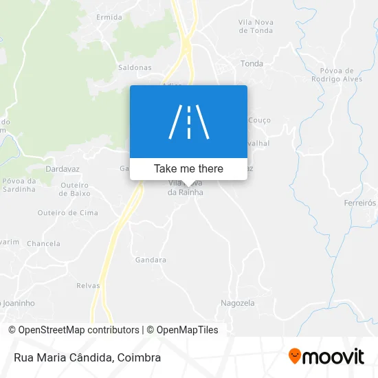 Rua Maria Cândida map