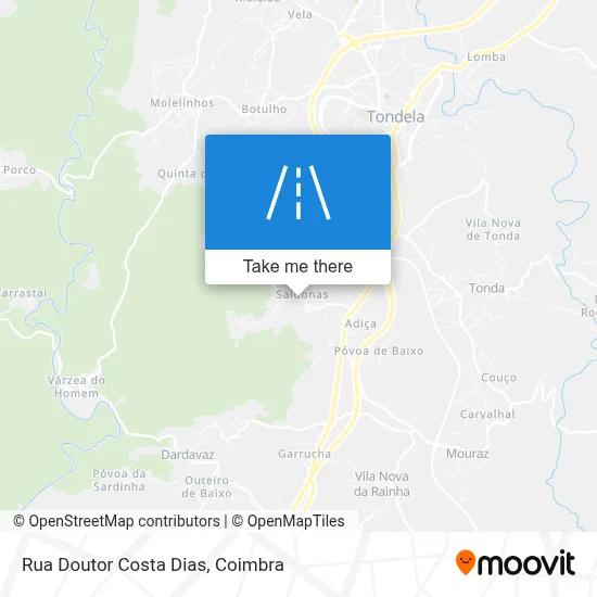 Rua Doutor Costa Dias map