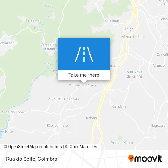 Rua do Soito map