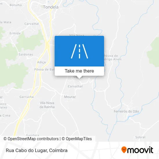 Rua Cabo do Lugar map