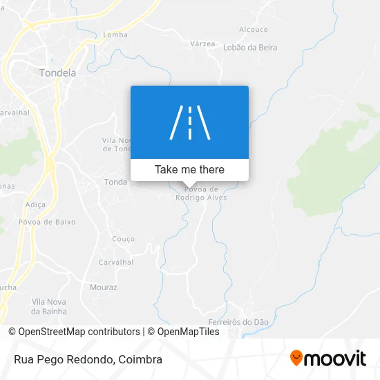 Rua Pego Redondo map