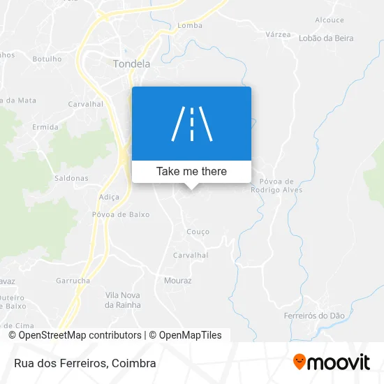 Rua dos Ferreiros map