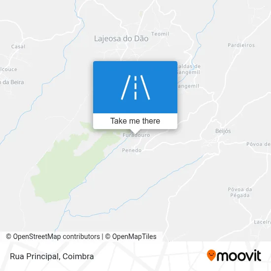 Rua Principal mapa