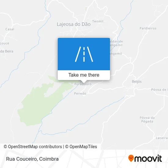 Rua Couceiro map