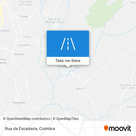 Rua da Escadaria map
