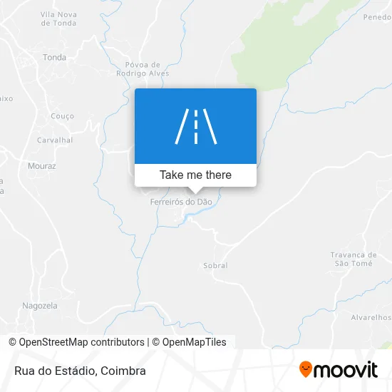 Rua do Estádio map