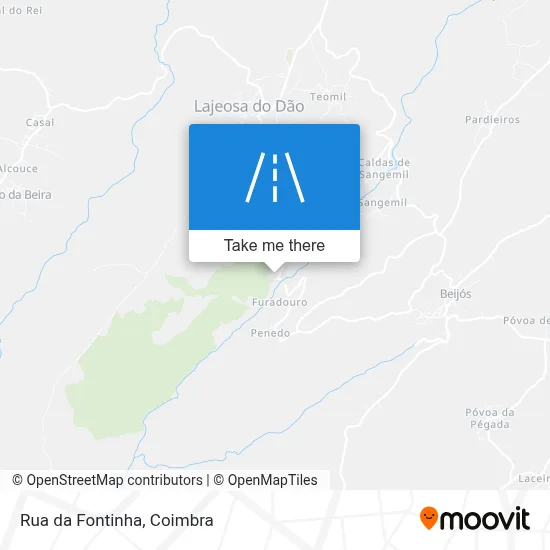 Rua da Fontinha map