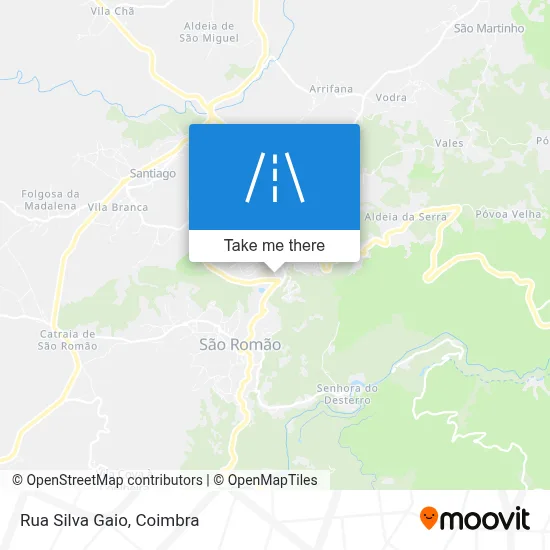 Rua Silva Gaio map