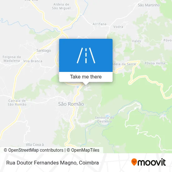Rua Doutor Fernandes Magno map