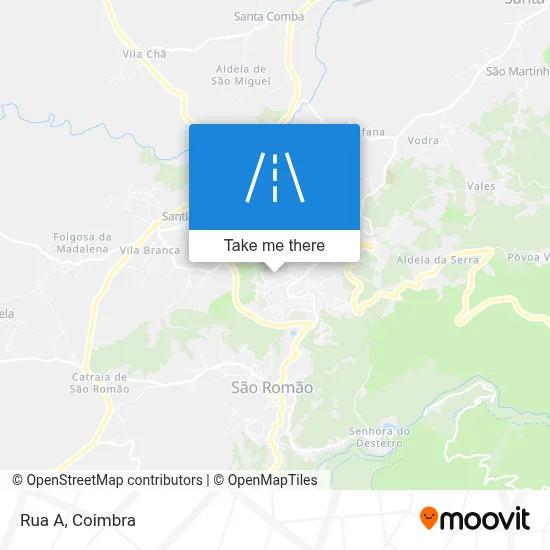 Rua A map